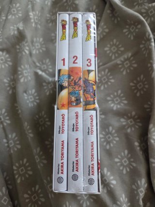 Dragon Ball Super Tomos: 1, 2 y 3 Manga