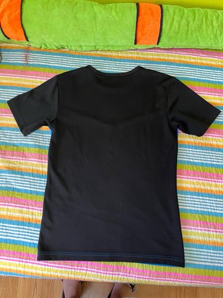 Camiseta Puma Negra y Azul