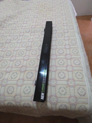 Televisor Samsung Negro y Marrón