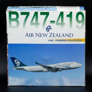 Maqueta Avión Boeing 747 Air New Zealand 1:400