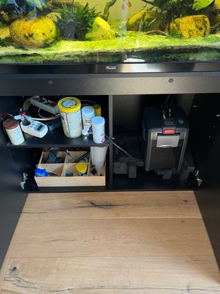 Acuario 200L con mueble y filtro