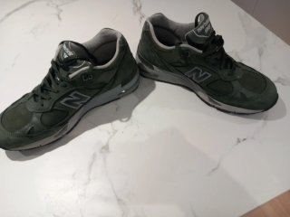 Zapatillas New Balance 991 Verde Oliva