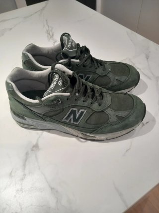 Zapatillas New Balance 991 Verde Oliva