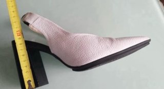 Zapatos LODI Talla 37 Blancos Tacón Slingback