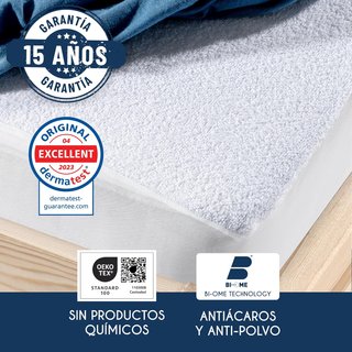 Protector colchón impermeable transpirable para