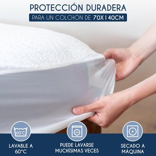 Protector colchón impermeable transpirable para