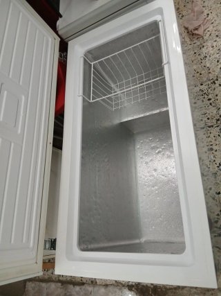 Congelador arcón blanco