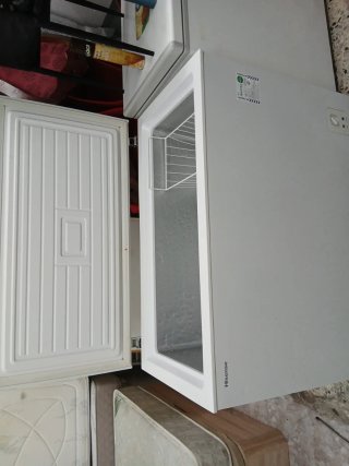 Congelador arcón blanco