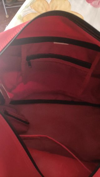Bolso de viaje para bebé City Bag rojo