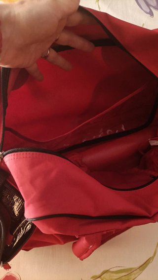 Bolso de viaje para bebé City Bag rojo