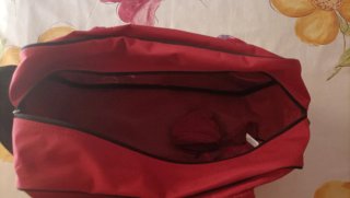 Bolso de viaje para bebé City Bag rojo