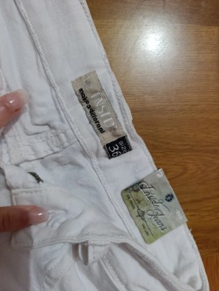Shorts blancos mujer