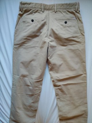 Pantalón Massimo Dutti Slim Fit Beige Talla 38