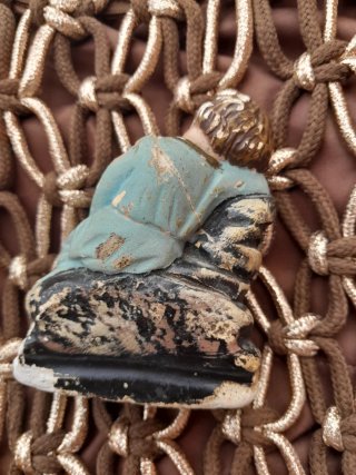 Gesù Bambino Dormiente Antico - 1800
