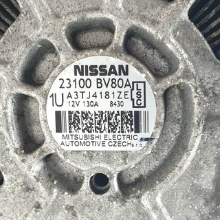 ALTERNADOR NISSAN NISSAN JUKE (F15) 2010-2019