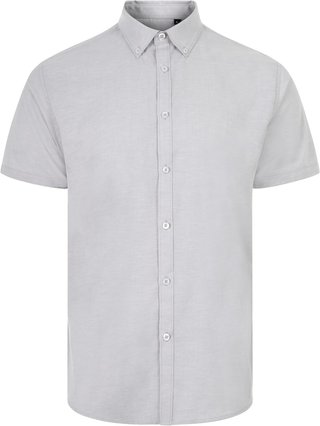 Camisa Oxford Manga Corta Hombre Casual