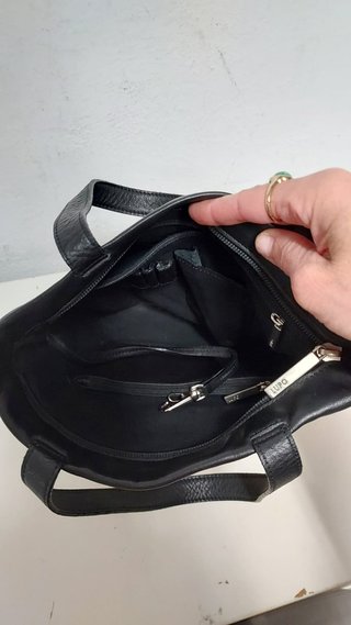 Bolso Lupo Barcelona Negro y Blanco