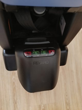 Silla de coche Recaro con reductor
