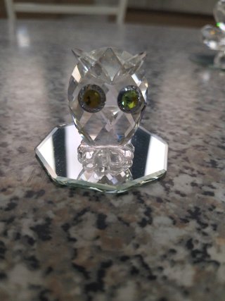 Figura Búho Cristal Swarovski