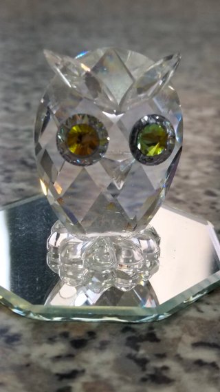 Figura Búho Cristal Swarovski