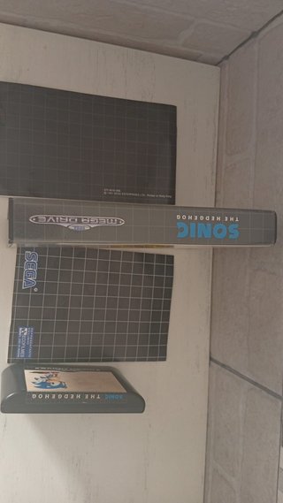 Sonic The Hedgehog Mega Drive Cartucho