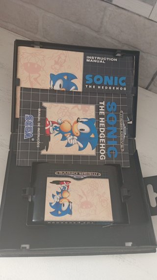 Sonic The Hedgehog Mega Drive Cartucho