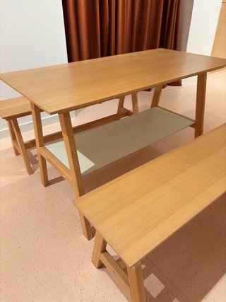 Banco de madera de haya