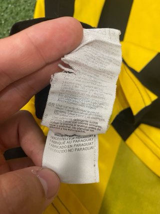 Camiseta Peñarol Puma Original Negra y Amarilla