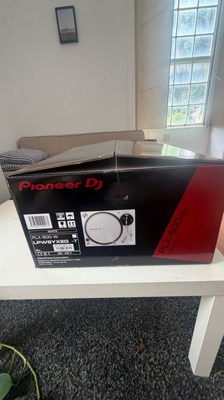 Pioneer DJ PLX-500-W Tocadiscos Blanco