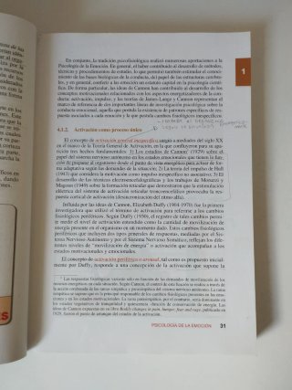 Psicología de la Emoción