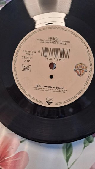 Vinilo 7 Prince Partyman 1989