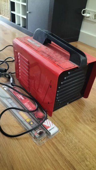 Soldador Lincoln T110 + máscara