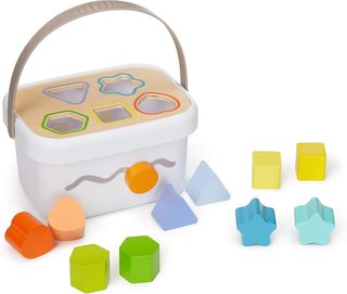 Amazon Basics set juguetes madera clasificador
