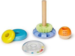 Amazon Basics set juguetes madera clasificador