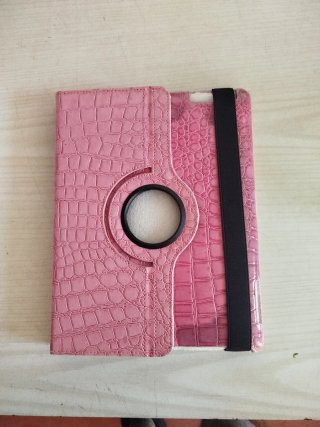 Funda iPad 3 Rosa Cocodrilo