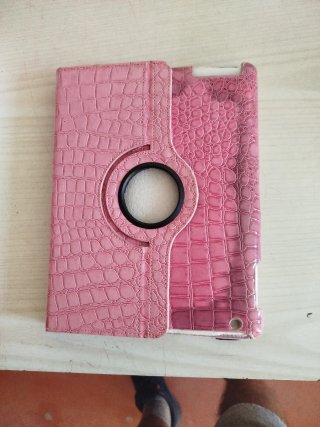 Funda iPad 3 Rosa Cocodrilo