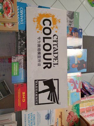 Insegna Promo BIFACCIALE Citadel Colour