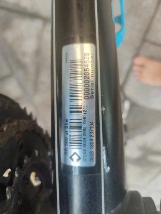 Bicicleta BTwin Decathlon 24 RR 500 Jr Blue