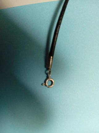 Colgante Ámbar Báltico y Plata