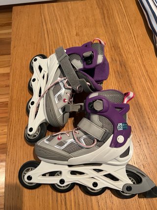 Patines Oxelo Morado Talla 32-35