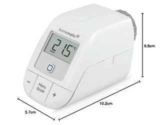 Homematic IP termostato digital radiador ahorro