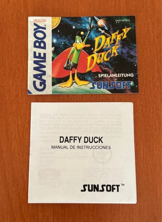 Daffy Duck Game Boy Sunsoft Español