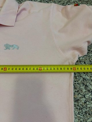 Polo Lonsdale Uomo XL Rosa Chiaro