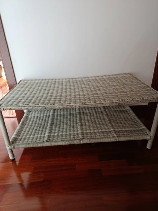 Mesa de jardín o terraza P.V.C.