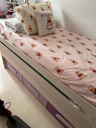 Cama nido madera no incluidos los colchones