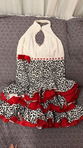 Vestido Flamenca Mujer corto