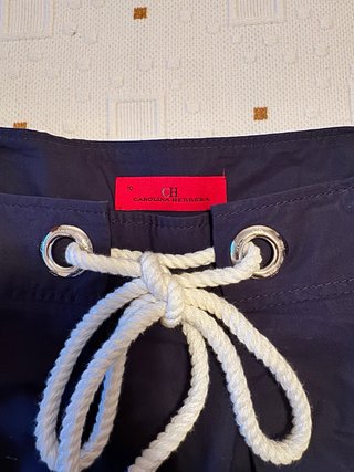 Falda Carolina Herrera Azul