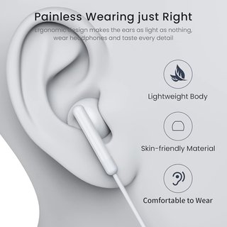 Auriculares USB C con micrófono y cable