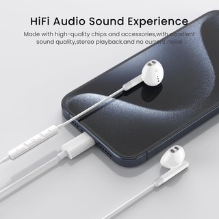 Auriculares USB C con micrófono y cable