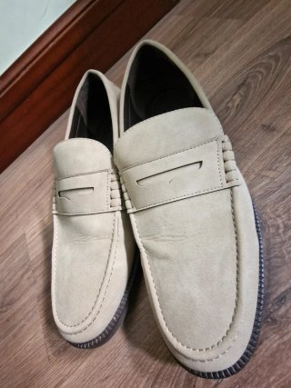 Mocasines Bata Beige Talla 45